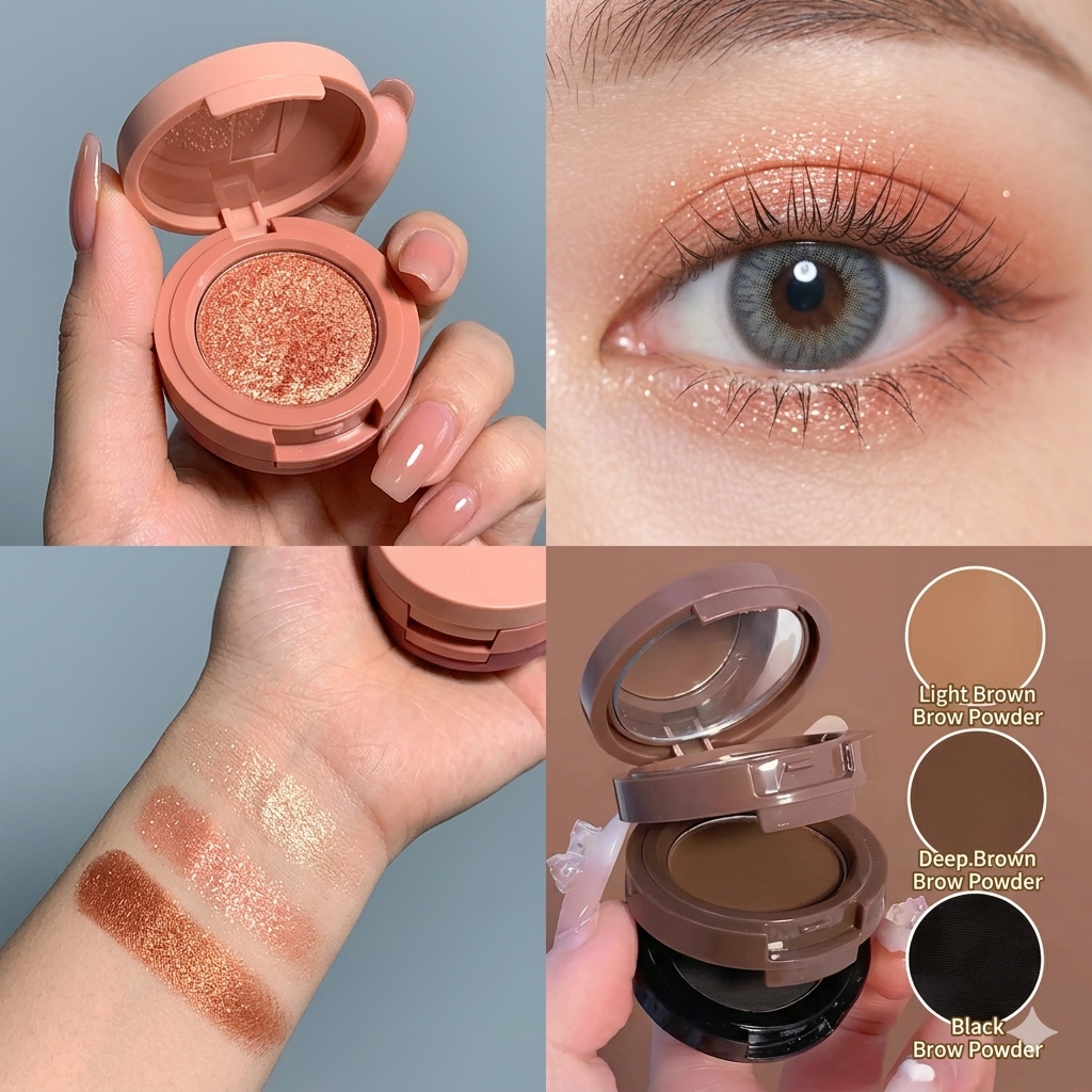 LuxeBlend™Three-Layer Eye Shadow Palette