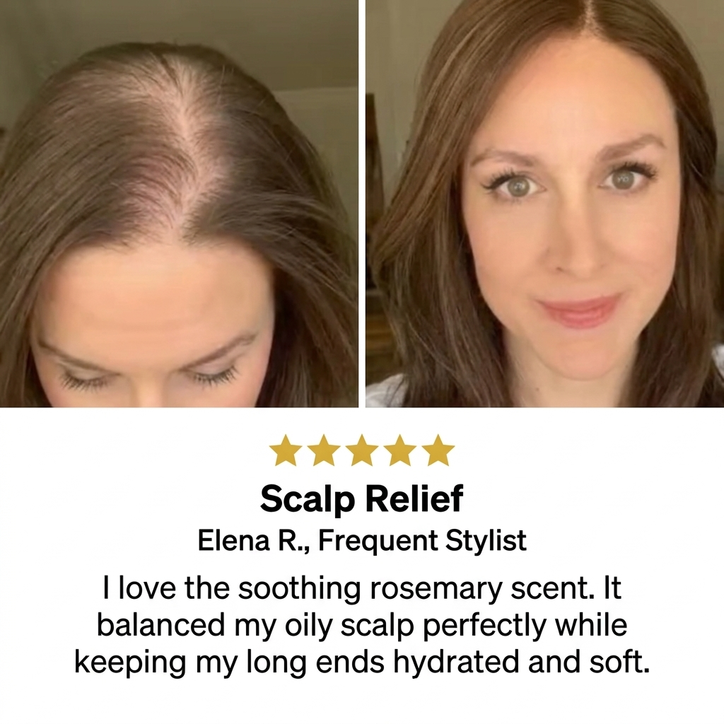 LuxeFollicle™Herbal Shampoo for Hair Thickness