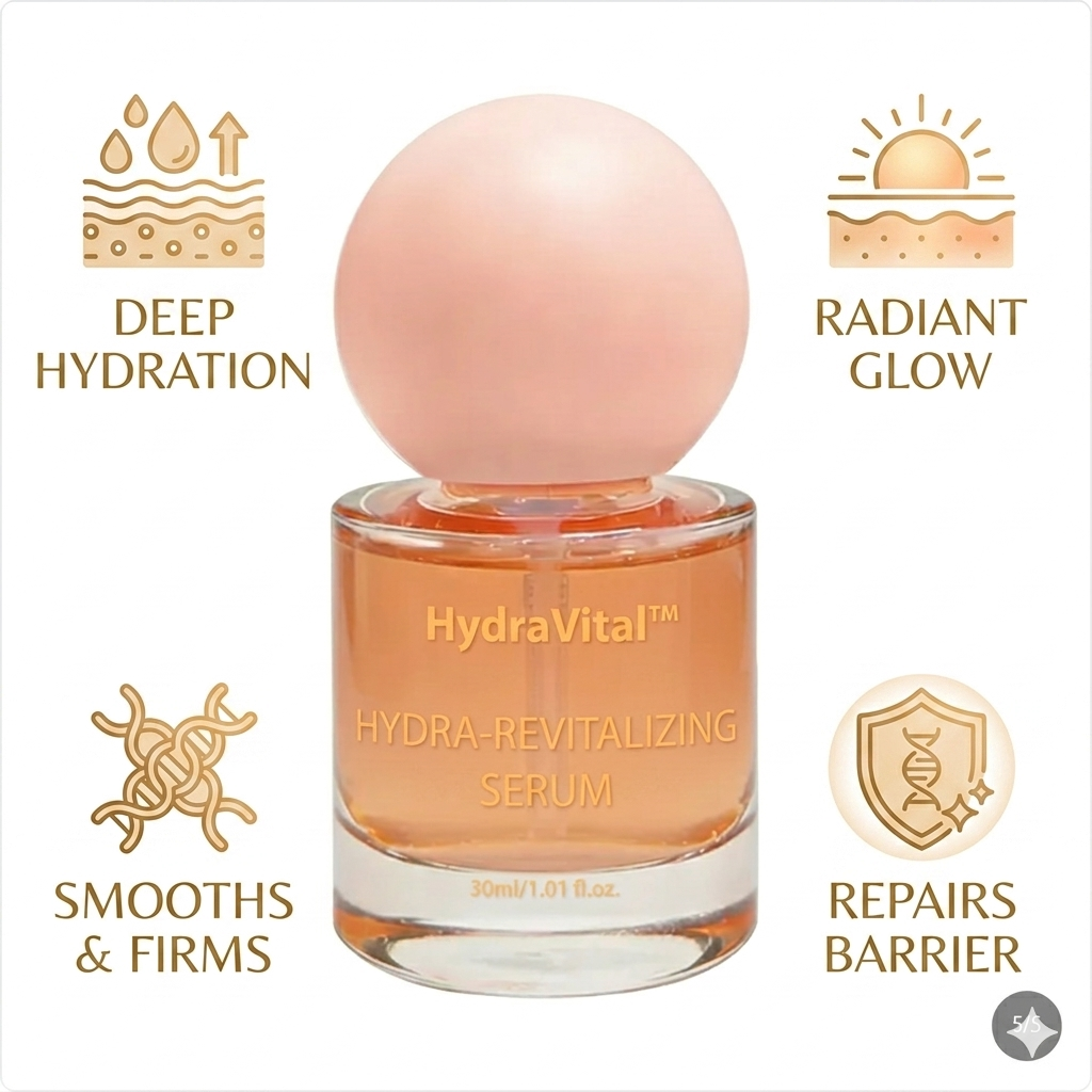 HydraVital™ Salmon Peptide Facial Moisturizing Oil