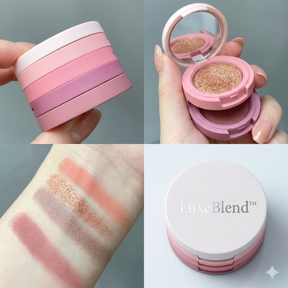 LuxeBlend™Three-Layer Eye Shadow Palette