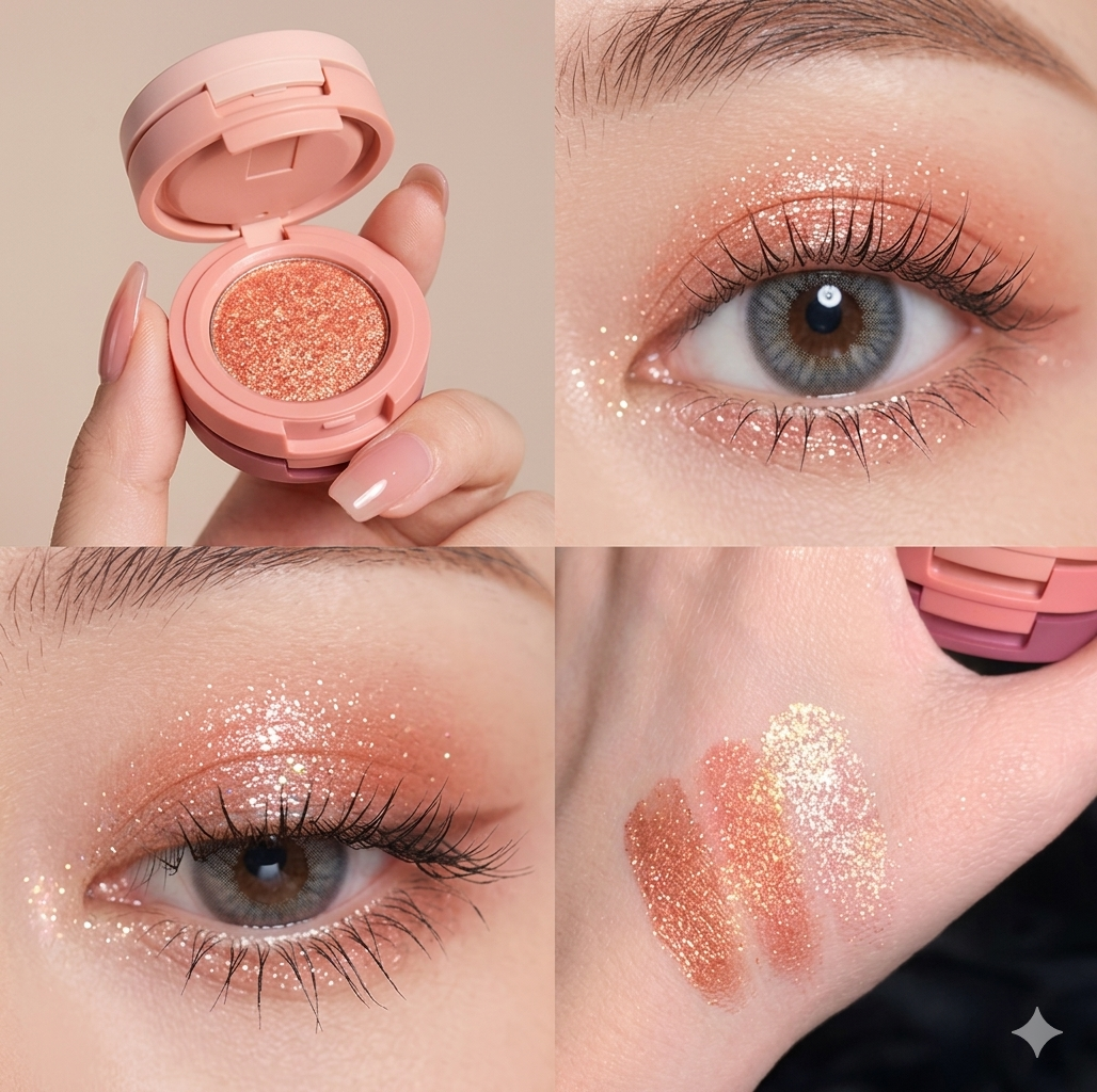 LuxeBlend™Three-Layer Eye Shadow Palette