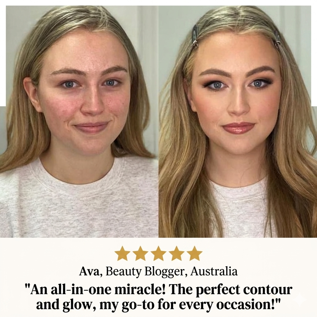 LuxeBlend™Three-Layer Eye Shadow Palette