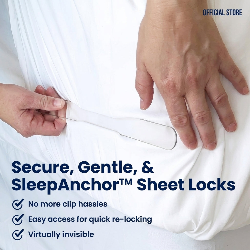 SleepAnchor™Bed Sheet Holders