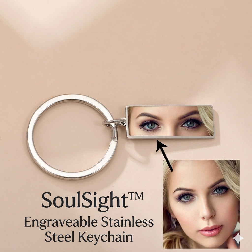 SoulSight™ Engraveable Stainless Steel Keychain