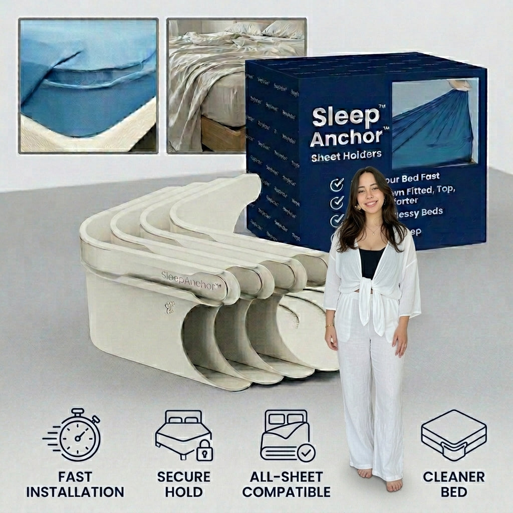 SleepAnchor™Bed Sheet Holders