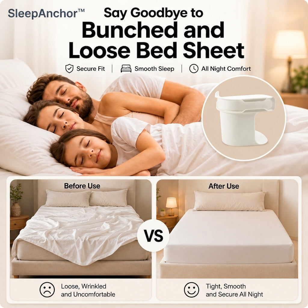 SleepAnchor™Bed Sheet Holders