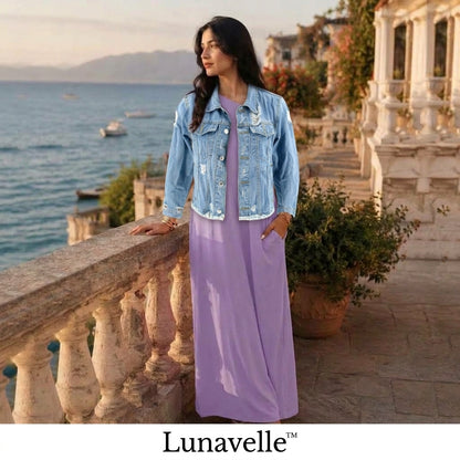 Lunavelle™Women's  Long-length Casual Dress
