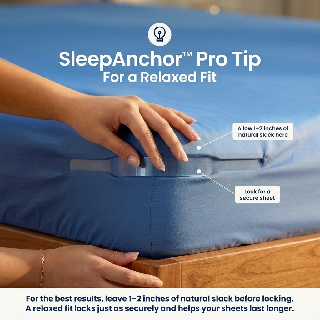 SleepAnchor™Bed Sheet Holders
