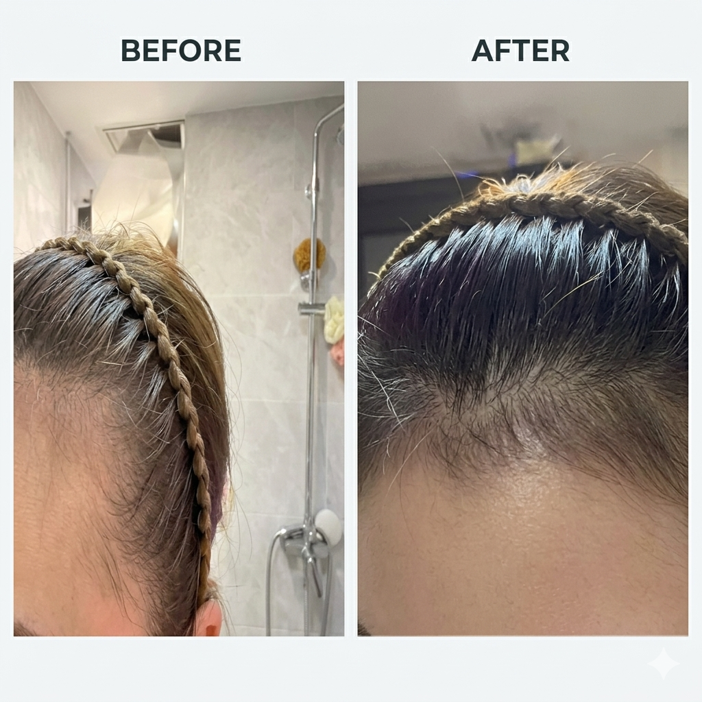 LuxeFollicle™Herbal Shampoo for Hair Thickness
