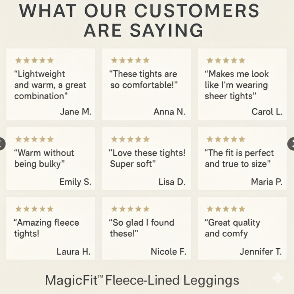 MagicFit™ Fleece-Lined Leggings