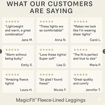 MagicFit™ Fleece-Lined Leggings