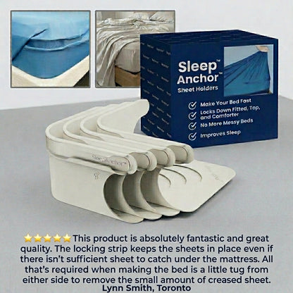 SleepAnchor™Bed Sheet Holders
