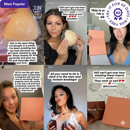 Boostelle™Double Sided  Sticky Bra