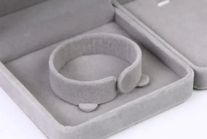 Velvet Jewelry Box for Accessories and Bracelets