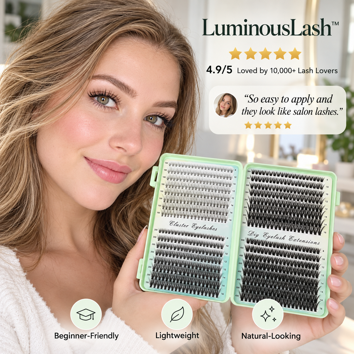 LuminousLash™Extensions Eye lashes