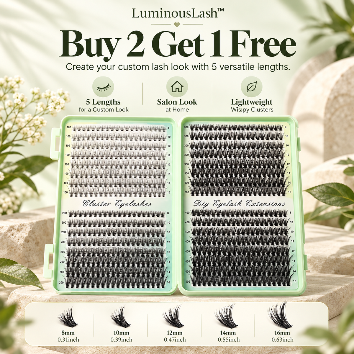 LuminousLash™Extensions Eye lashes