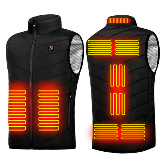 Unisex Winter USB Heated Jacket for Men and Women