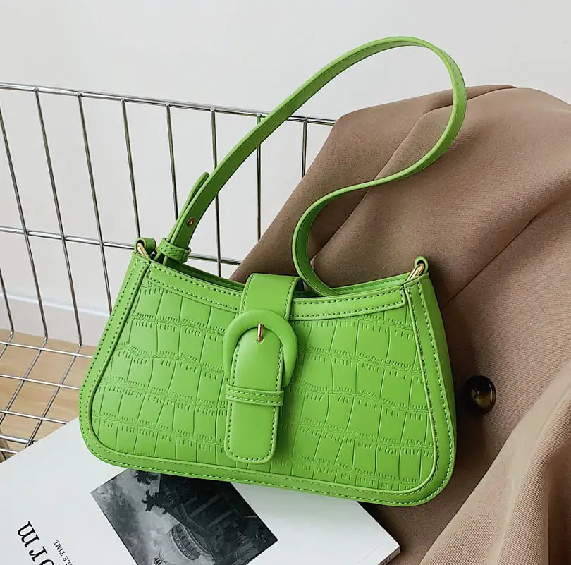 Versatile High-Quality Texture Messenger Shoulder Bag