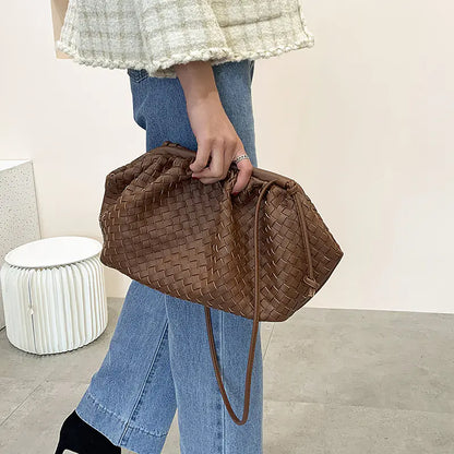 Woven Cloud Bag - New Women's Shoulder Bag (Large Capacity)
