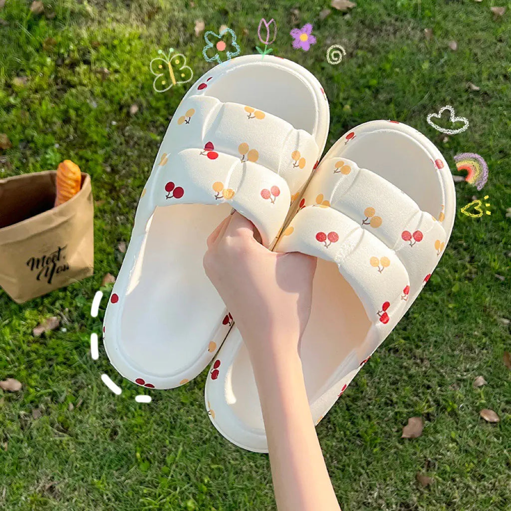 Cute Summer Slippers for Women - Indoor and Outdoor Use