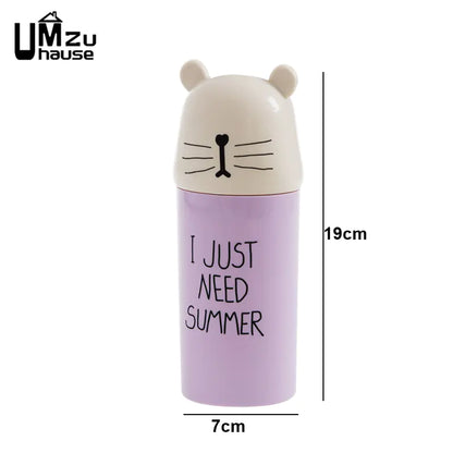 Portable Toothbrush and Toothpaste Storage Box