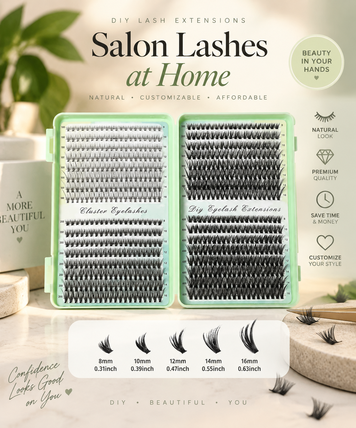 LuminousLash™Extensions Eye lashes