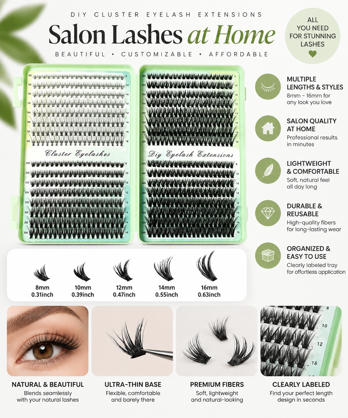 LuminousLash™Extensions Eye lashes