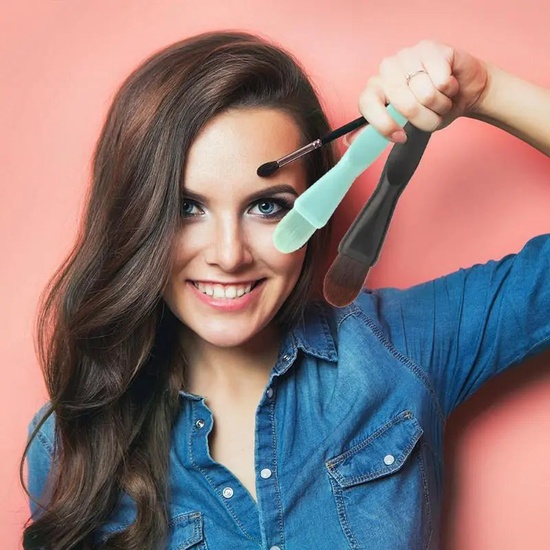 Silicone Face Mask and Makeup Brush Multi-Function