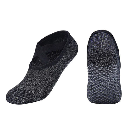 Fashion Silk Anti-Slip Yoga Ankle Socks for Women