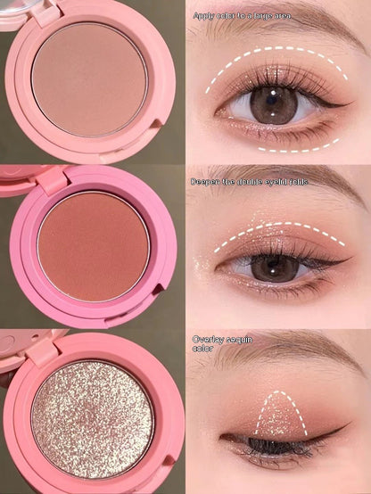 LuxeBlend™Three-Layer Eye Shadow Palette