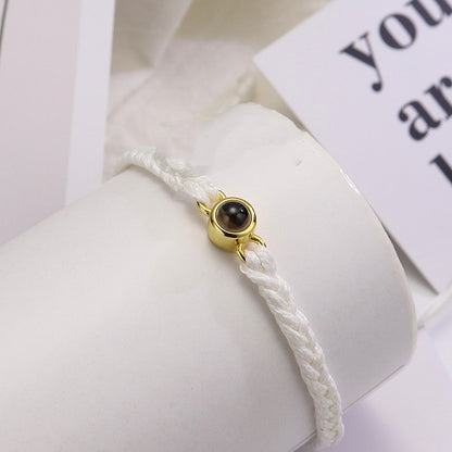 LoveOrbit™Personalized Circle Photo Bracelet