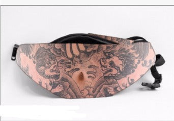 Novelty Fake Belly Waist Bag
