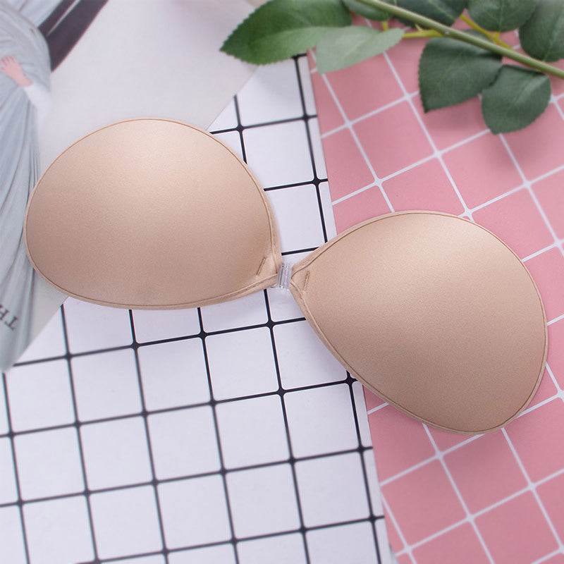 Seamless Push Up Silicone Bra with No Steel Rim