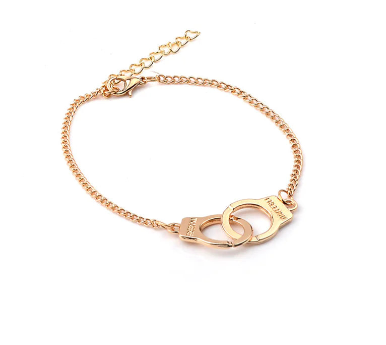 Letter 8 Handcuff Bracelet, Mini Handcuff Bracelet