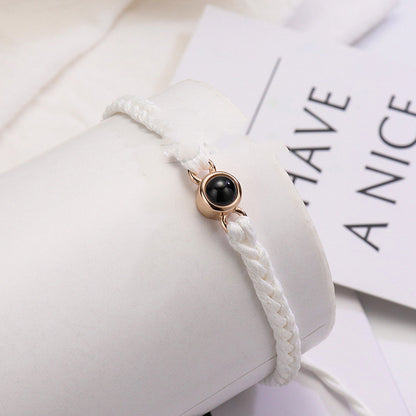 LoveOrbit™Personalized Circle Photo Bracelet