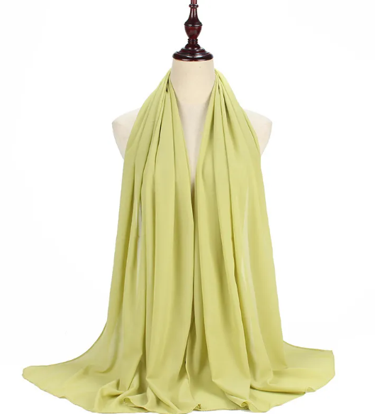 Pearl Chiffon Scarf