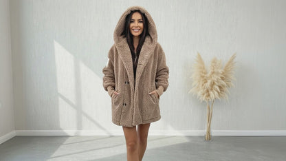 HoodedGrace™ Loose Hooded Coat