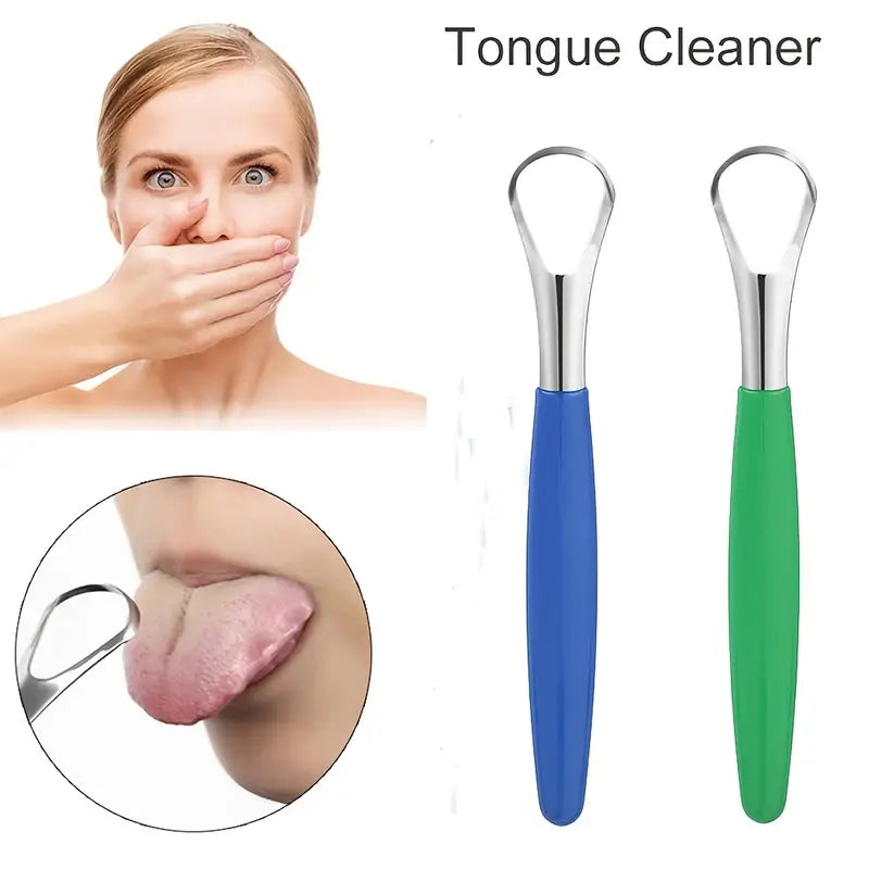 Stainless Steel Tongue Cleaner for Fresh Breath