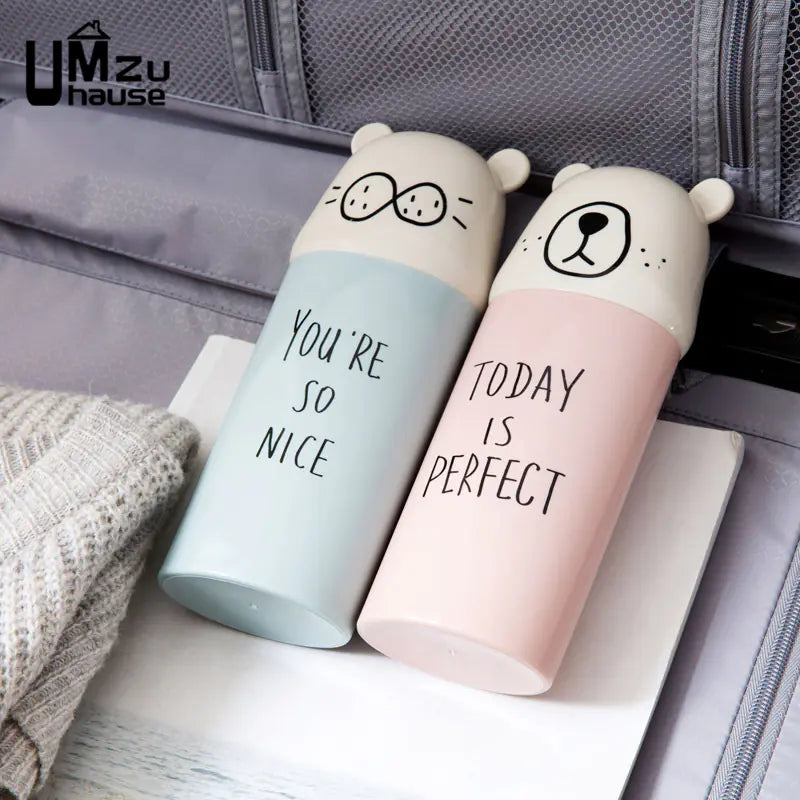 Portable Toothbrush and Toothpaste Storage Box