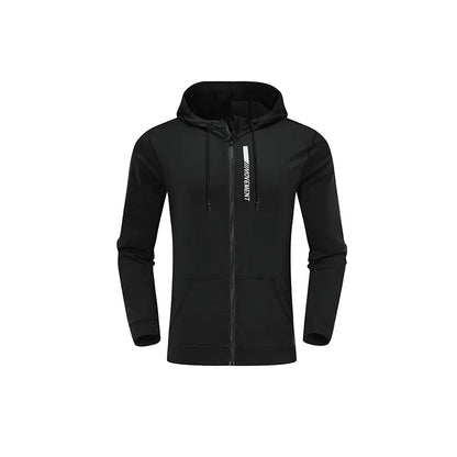 Men's Hooded Slim Fit Sports Jacket for Running