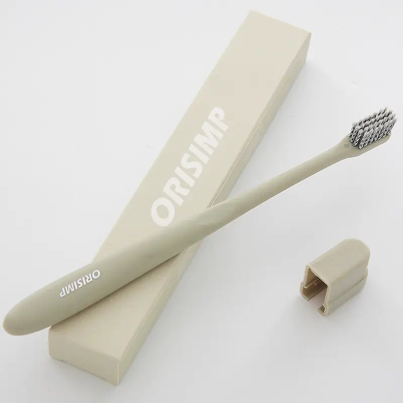 Japanese  Soft Bamboo Charcoal Couple Toothbrush
